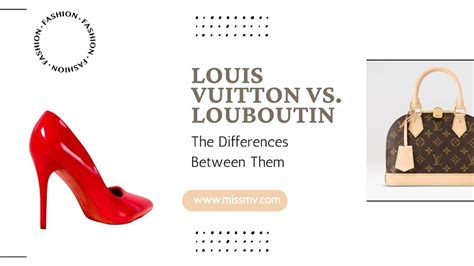 difference between christian louboutin and louis vuitton|women wearing christian louboutin shoes.